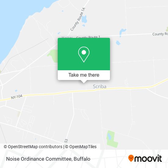Noise Ordinance Committee map