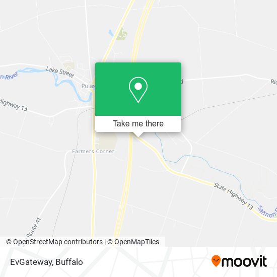 EvGateway map