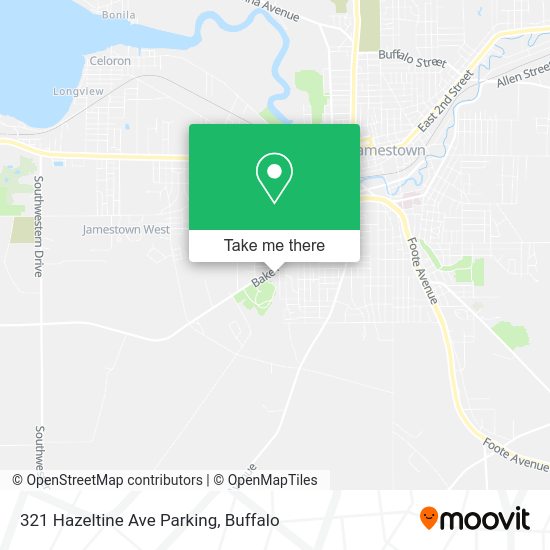 321 Hazeltine Ave Parking map