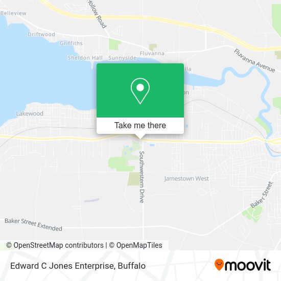 Mapa de Edward C Jones Enterprise