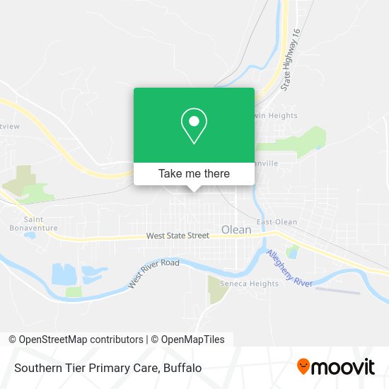 Mapa de Southern Tier Primary Care