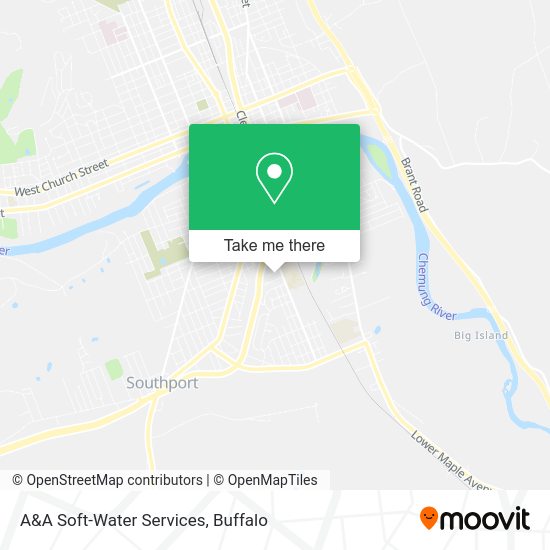 A&A Soft-Water Services map