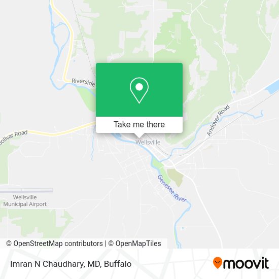 Imran N Chaudhary, MD map