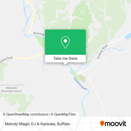 Mapa de Melody Magic DJ & Karaoke