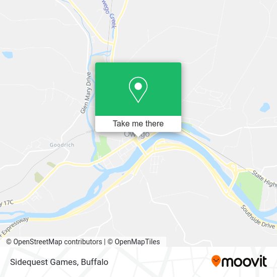 Mapa de Sidequest Games