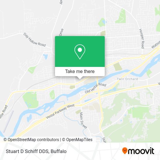 Stuart D Schiff DDS map