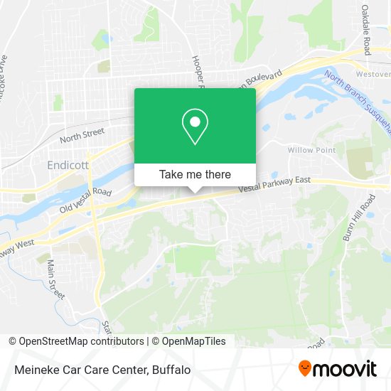 Meineke Car Care Center map