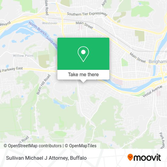 Sullivan Michael J Attorney map