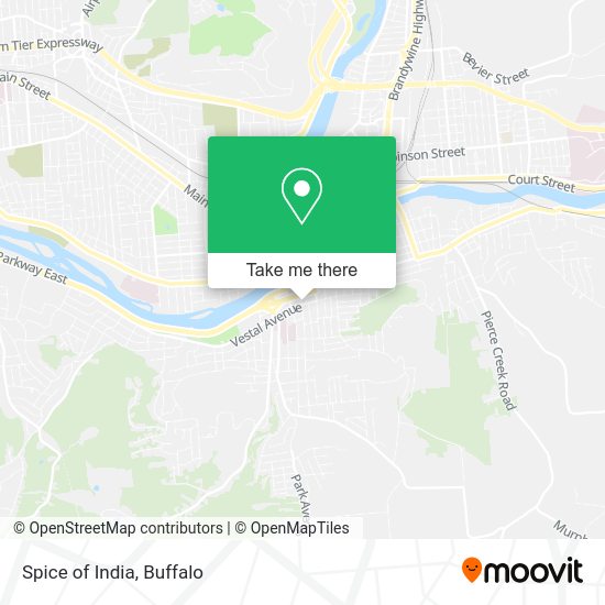 Mapa de Spice of India
