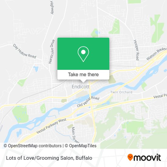 Mapa de Lots of Love/Grooming Salon
