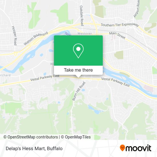 Mapa de Delap's Hess Mart