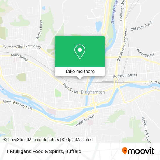 T Mulligans Food & Spirits map