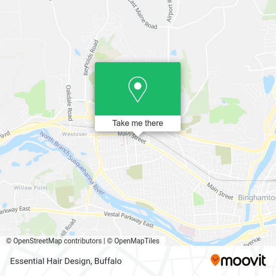 Essential Hair Design map