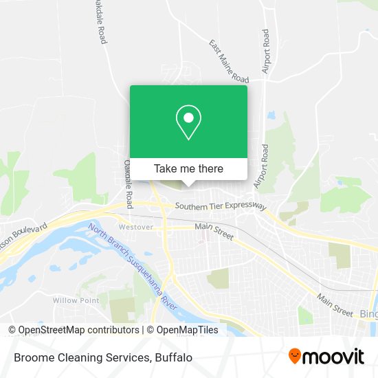 Broome Cleaning Services map
