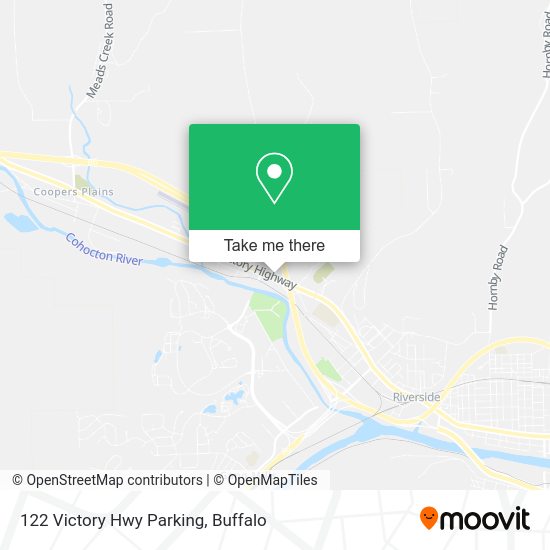 122 Victory Hwy Parking map