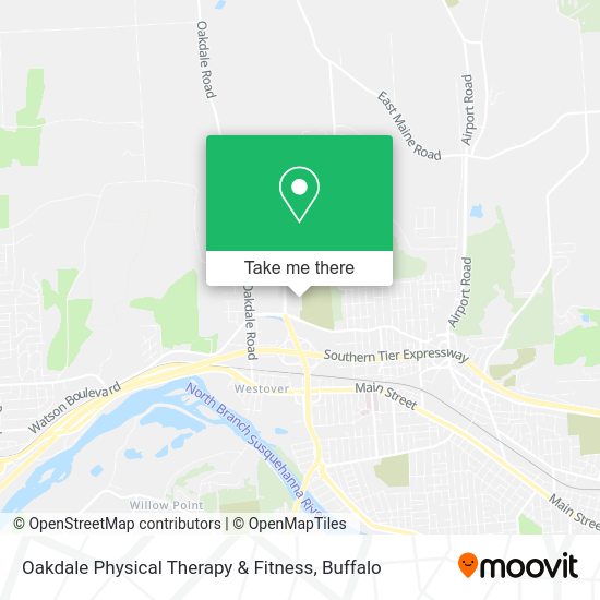 Mapa de Oakdale Physical Therapy & Fitness
