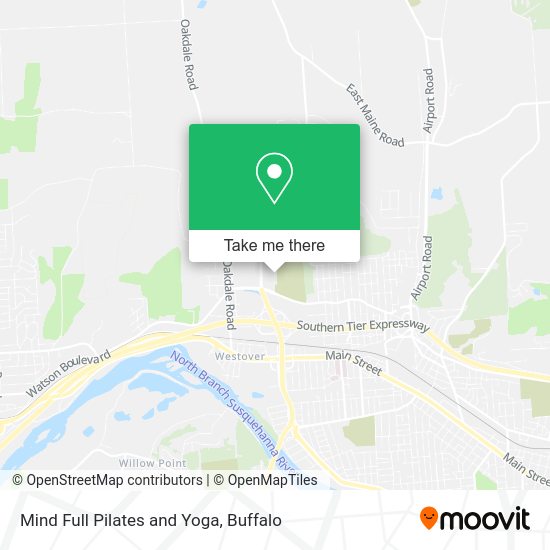 Mind Full Pilates and Yoga map