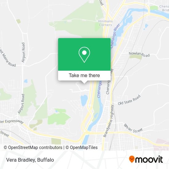 Mapa de Vera Bradley