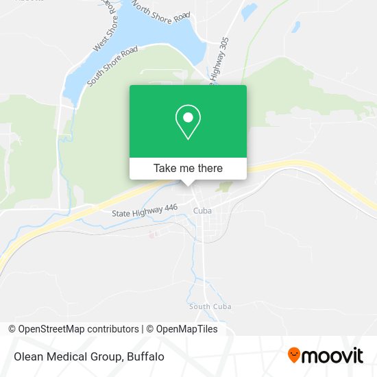 Olean Medical Group map