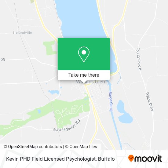 Kevin PHD Field Licensed Psychologist map