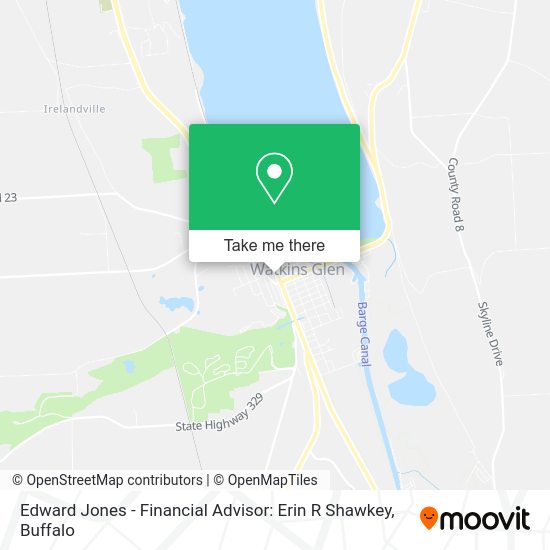 Mapa de Edward Jones - Financial Advisor: Erin R Shawkey