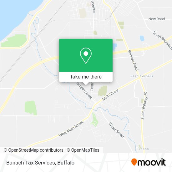 Banach Tax Services map