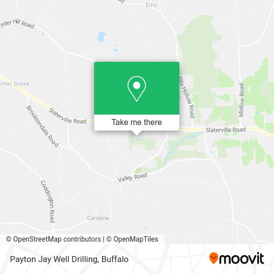 Payton Jay Well Drilling map