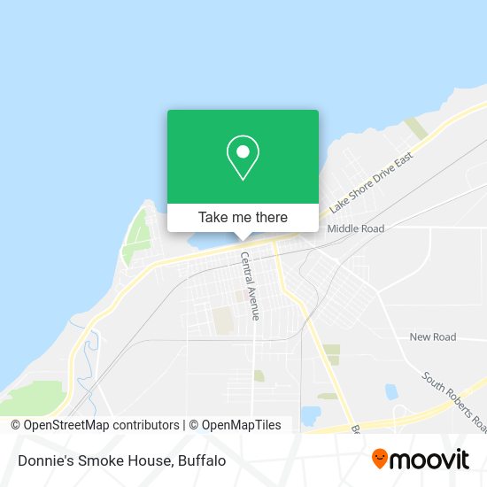 Donnie's Smoke House map