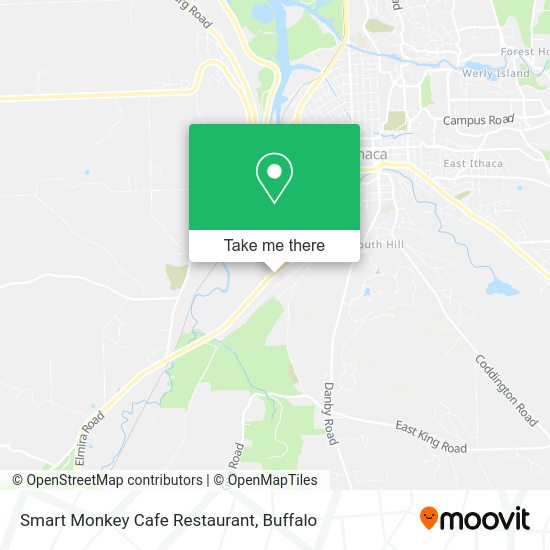 Smart Monkey Cafe Restaurant map