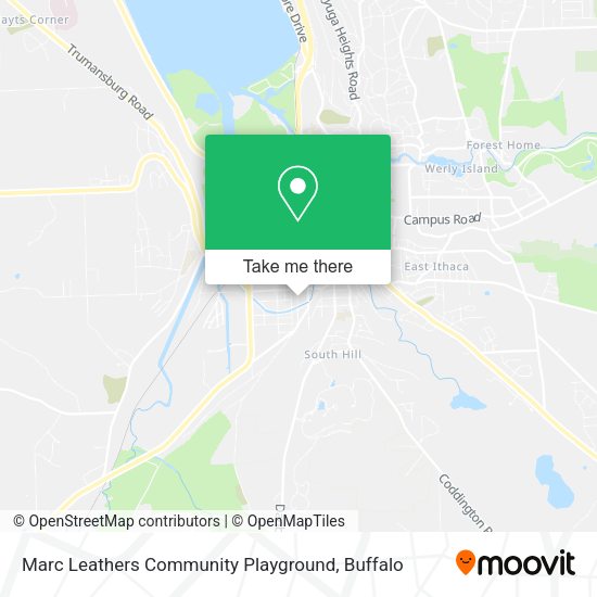 Marc Leathers Community Playground map