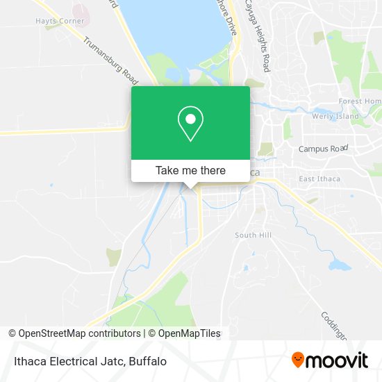 Ithaca Electrical Jatc map
