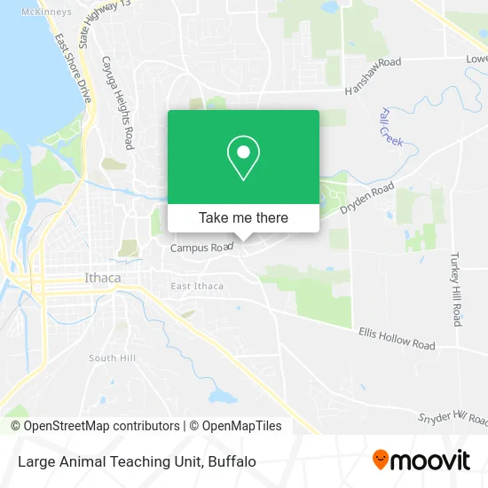 Mapa de Large Animal Teaching Unit