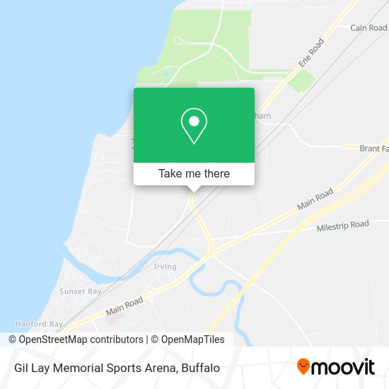 Mapa de Gil Lay Memorial Sports Arena