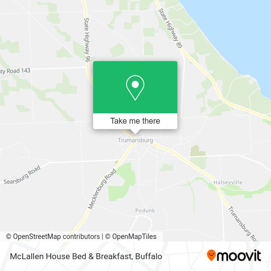 McLallen House Bed & Breakfast map