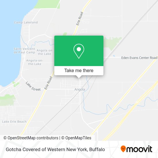 Gotcha Covered of Western New York map