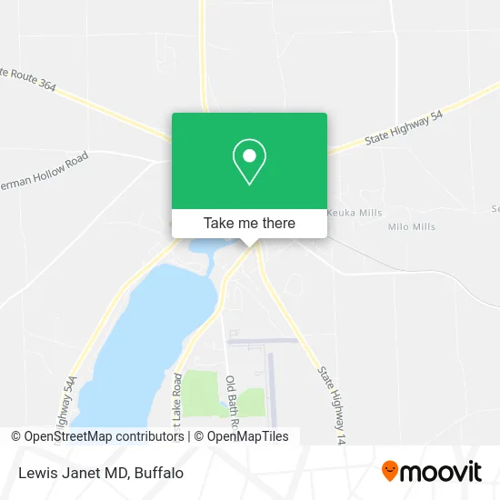 Lewis Janet MD map