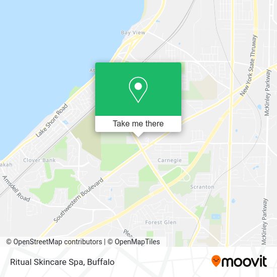 Ritual Skincare Spa map