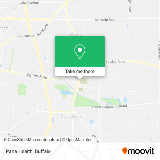 Pana Health map