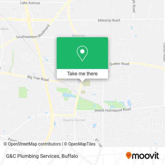 G&C Plumbing Services map