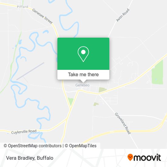 Mapa de Vera Bradley