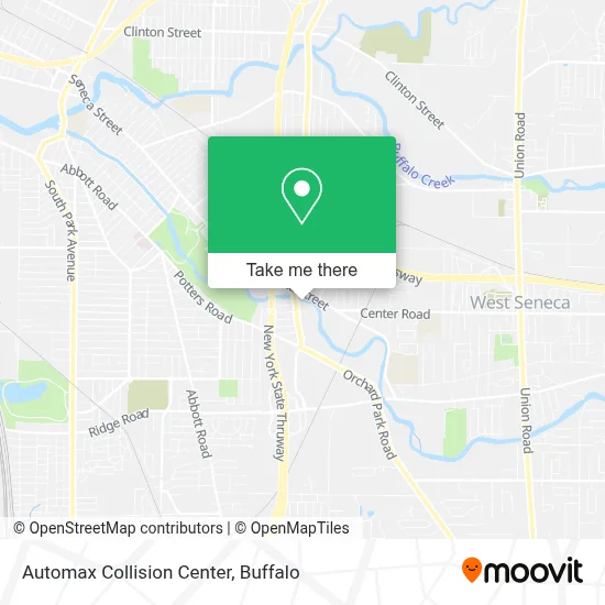 Automax Collision Center map