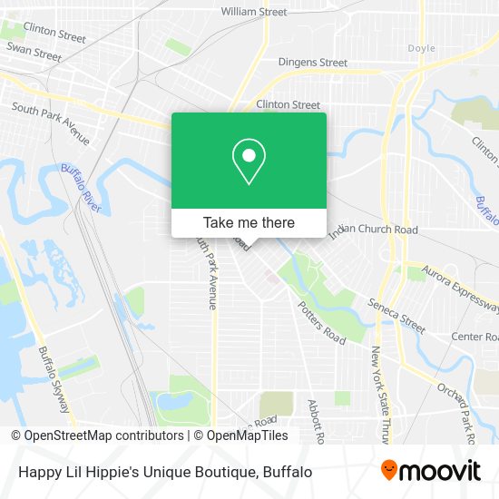 Happy Lil Hippie's Unique Boutique map