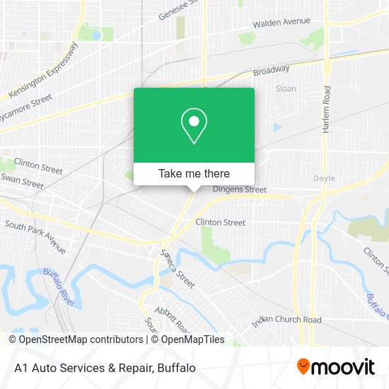 Mapa de A1 Auto Services & Repair