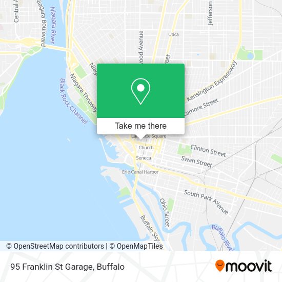 95 Franklin St Garage map