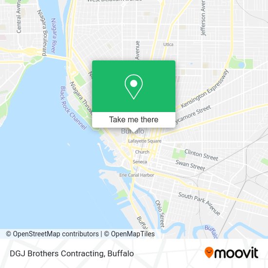 DGJ Brothers Contracting map