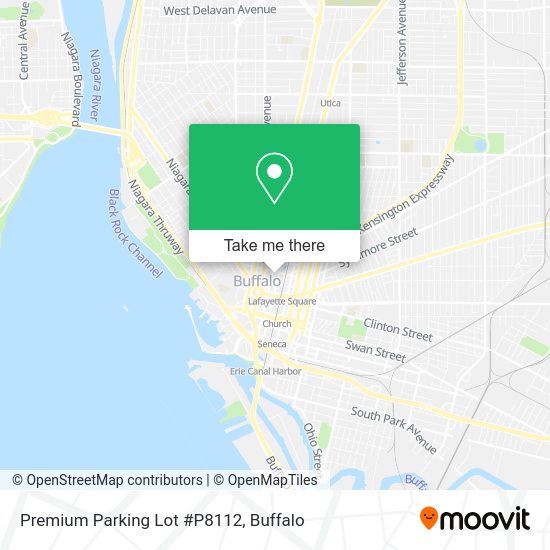 Premium Parking Lot #P8112 map