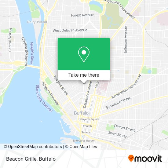 Mapa de Beacon Grille