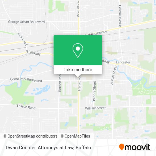 Mapa de Dwan Counter, Attorneys at Law