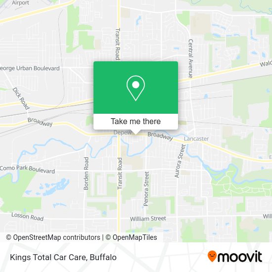 Kings Total Car Care map