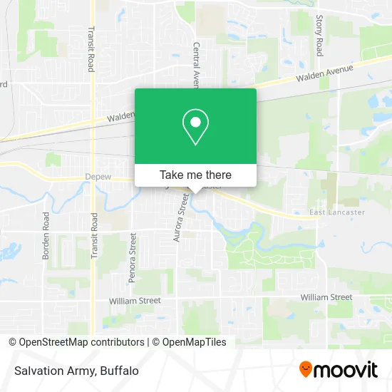 Salvation Army map